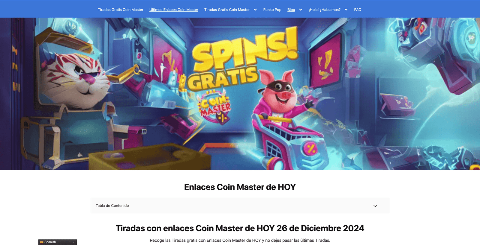 Spins Gratis Coin Master SiteBlui