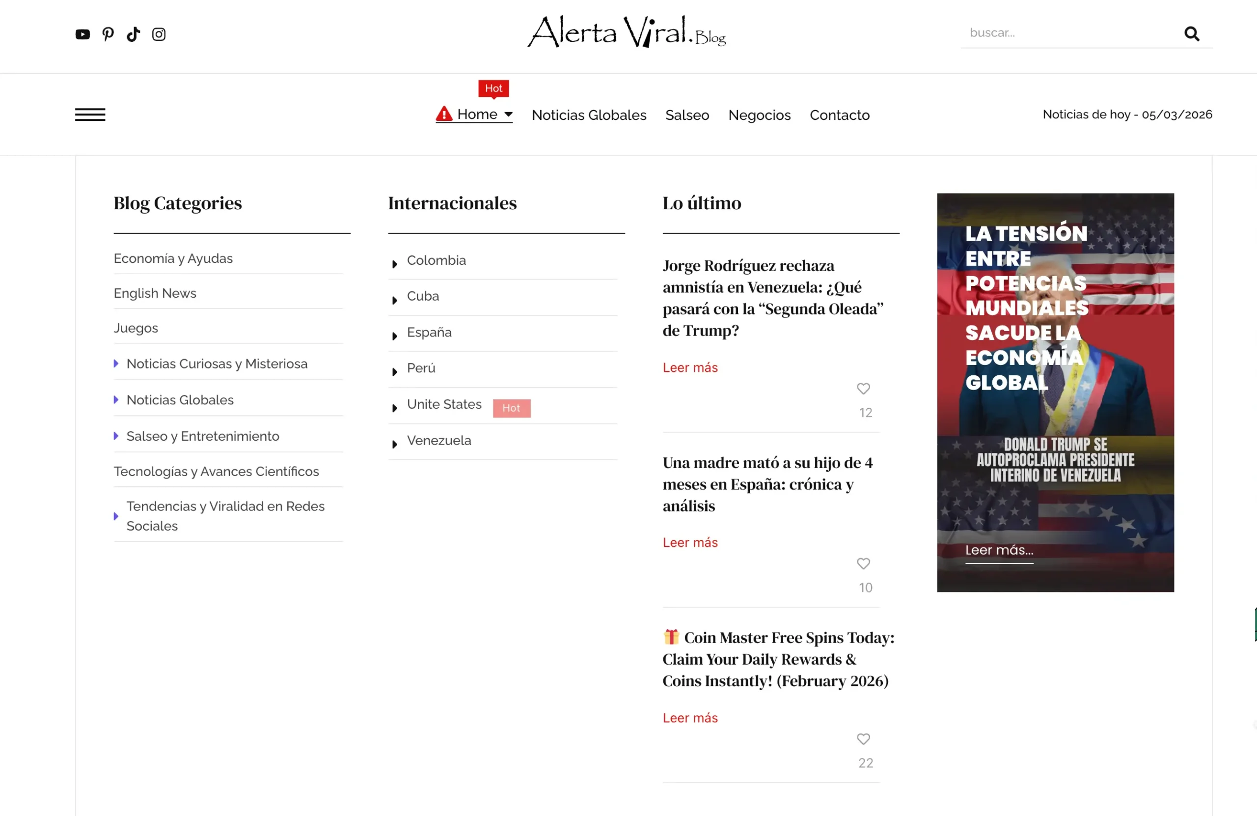 Alerta viral diseño web madrid Siteblui