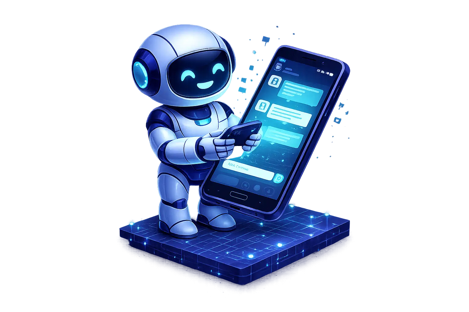 IA chat bot SiteBlui