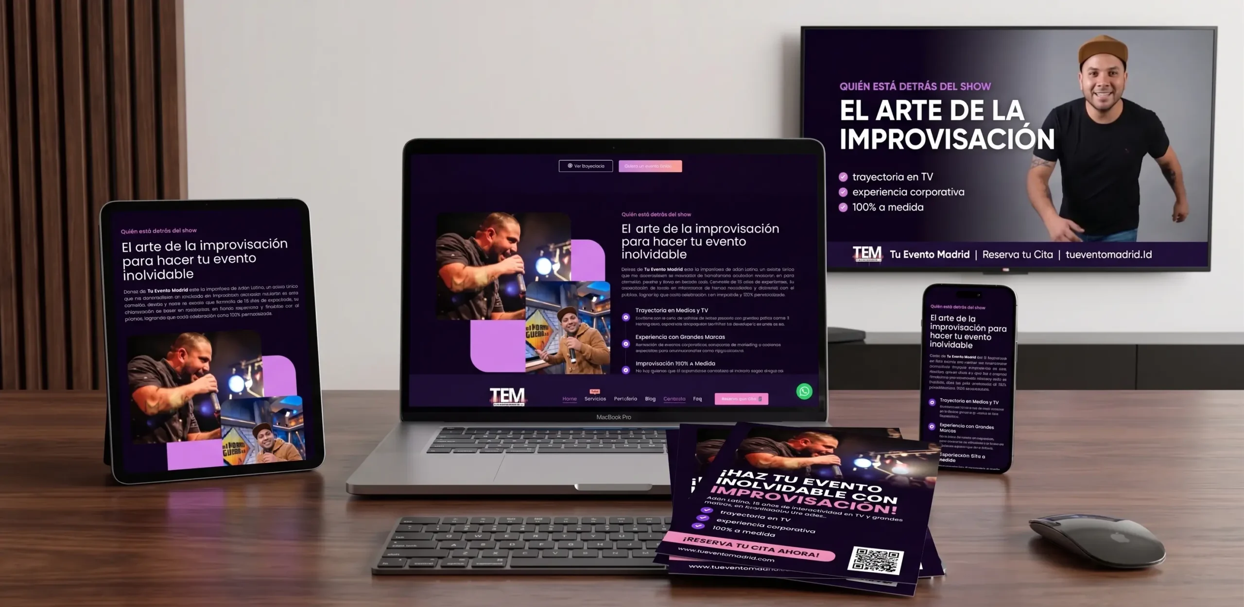 Así queda un Diseño web responsive en Sevilla