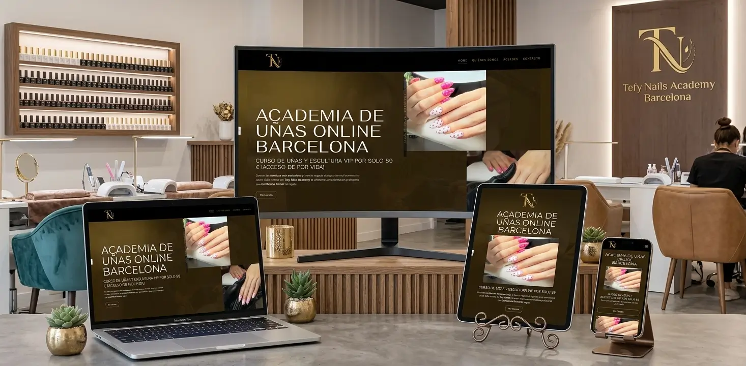 Ilustración 3D de creación y diseño de páginas web corporativas en Barcelona