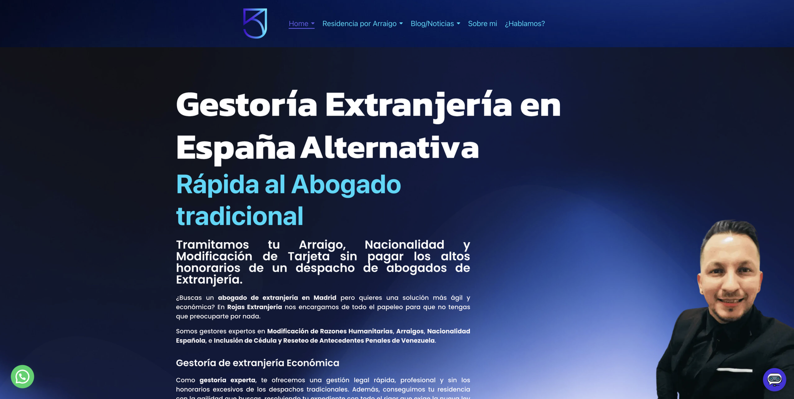 Chatbot con IA para Rojas Extranjería